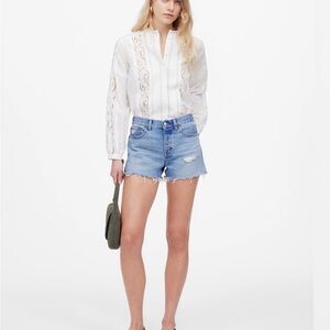Madewell Classic Blue Denim Women's Shorts